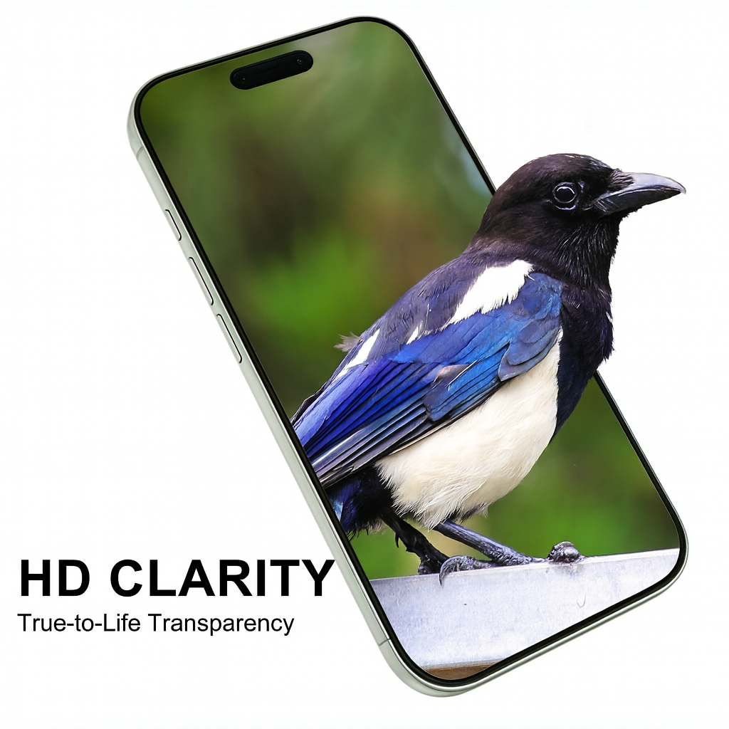 ECOVERA iPhone 16 Full Series Screen & Camera Lens Protector Set (3-Pack,Tempered Glass)