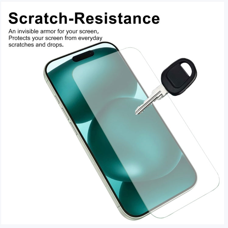 ECOVERA iPhone 14 Full Series Screen & Camera Lens Protector Set (3-Pack,Tempered Glass)